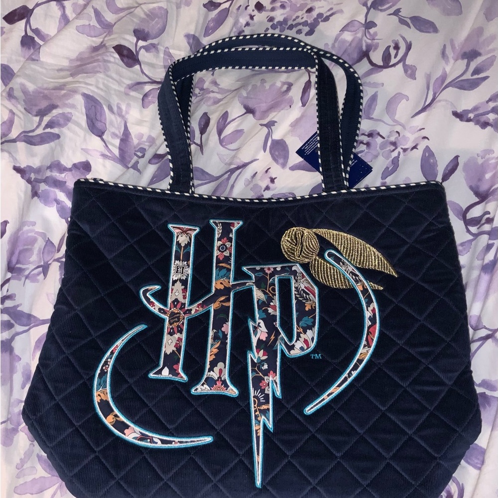 New Vera Bradley x Harry Potter Vera Tote Bag